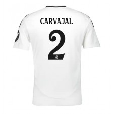 Real Madrid Daniel Carvajal #2 Hemmatröja 2024-25 Korta ärmar